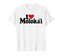 I Heart Love Molokai Hawaii T-Shirt