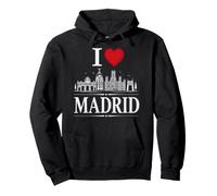 I Heart Madrid I Love Madrid Souvenir Sweat à Capuche