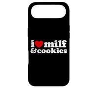I Heart Milf & Cookies - Funny Milk Love Hot Sweet Moms Blague Coque pour iPhone Air