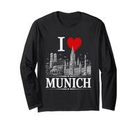 I Heart Munich I Love Munich Souvenir Manche Longue