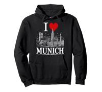 I Heart Munich I Love Munich Souvenir Sweat à Capuche