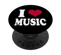 I Heart Music PopSockets PopGrip Adhésif