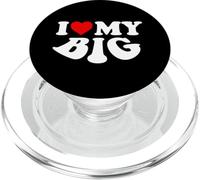I Heart My Big Love Correspond à Little Big Sorority PopSockets PopGrip pour MagSafe