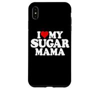 I HEART MY SUCAR MAMA I LOVE MY SUCAR MOMMA MOMMY Coque pour iPhone XS Max
