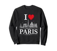 I Heart Paris I Love Paris Souvenir Sweatshirt