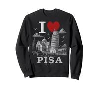 I Heart Pisa I Love Pisa Souvenir Sweatshirt