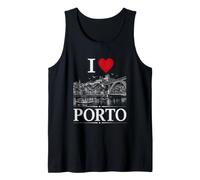 I Heart Porto I Love Porto Souvenir Débardeur