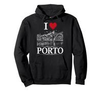 I Heart Porto I Love Porto Souvenir Sweat à Capuche