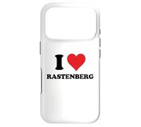 I Heart Rastenberg Germany Love German Souvenir Item Coque pour iPhone 17 Pro