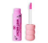 I Heart Revolution, Blush Bubble Tea Lacté + Teinture à Lèvres, Teinture Hydratante Infusée de Thé Vert Matcha Tout-en-Un pour le Visage, Lychee Love Pink