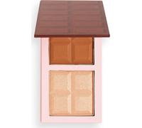 I Heart Revolution Chocolate Contour Palette Medium 2x 4.5g