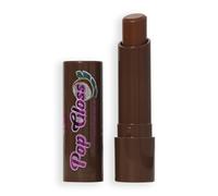 I Heart Revolution Pop Gloss Balm, Baume à Lèvres Hydratant Finition Glossy et Touche de Couleur, Végan et Sans Cruauté, Marron Noix de Coco