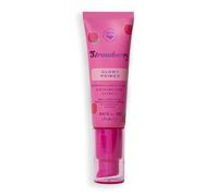 I Heart Revolution Strawberry Glow Primer, Base Éclat Scintillant à l’Acide Hyaluronique, Vegan & Cruelty-Free, 25ml