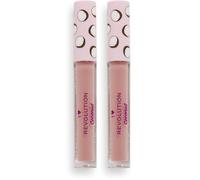 I Heart Revolution, Tasty Coconut, Brillant à Lèvres, Nude Coconut Meringue, 2.2ml (Lot de 2)
