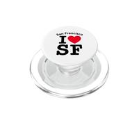 I Heart San Francisco, Cool I Love SF California Graphic PopSockets PopGrip pour MagSafe