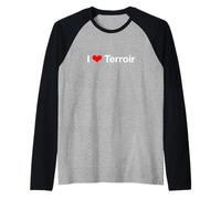 I Heart Terroir Manche Raglan
