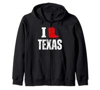 I Heart Texas République du Texas The Lone Star State 2025 Sweat à Capuche