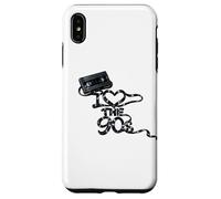 I Heart The 90s Movie Store Rent Cassette en Vrac déroulée Coque pour iPhone XS Max