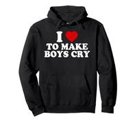 I Heart to Make Boys Cry Shirt - I Love to Make Boys Cry Sweat à Capuche