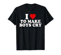I Heart To Make Boys Cry Shirt - I Love To Make Boys Cry T-Shirt