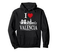 I Heart Valencia I Love Valencia Souvenir Sweat à Capuche