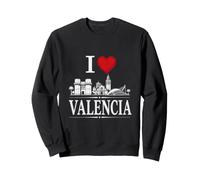 I Heart Valencia I Love Valencia Souvenir Sweatshirt