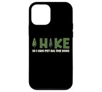 I Hike I Can Pet All the Dogs Lover Nature Hiker Fun Randonnée Coque pour iPhone 12 mini