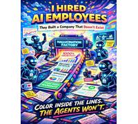 I Hired AI Employees - A Coloring Book: They Built a Company That Doesn’t Exist