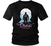 I Hunt Therefore I Am Dean T Shirt Man 100% Cotton Tshirt Winchester Brothers Tees Short-Sleeve Novelty T-Shirt Manches Courtes(3X-Large)