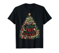 I Identify As A Christmas Tree Lighting on The Outside Sarcastic T-Shirt Graphique avec Valeur