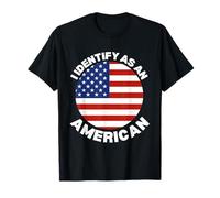I Identify As an American Flag Constitution Day T-Shirt