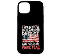 I Identify As an American Patriot This is My Pride Flag Coque pour iPhone 15 Plus