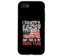 I Identify As an American Patriot This is My Pride Flag Coque pour iPhone SE (2020) / 7/8