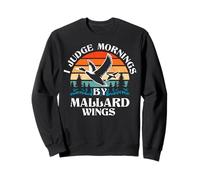 I Judge Mornings Canards Hunter Duck Hunting Lover Duck Season Sweatshirt