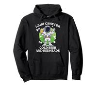 I Just Came for Cold Beer Redheads Astronaute St Patrick Day Sweat à Capuche