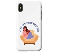 I just can't stop reading one more chapitre, please booklover Coque pour iPhone X/XS