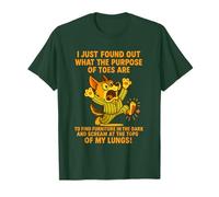 i Just Found Out What The Purpose of Toes are Funny T-Shirt