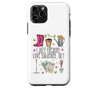 I Just Freaking Love Gardening for Garden Mom and Plant Lady Coque pour iPhone 11 Pro