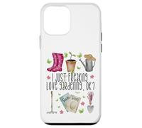 I Just Freaking Love Gardening for Garden Mom and Plant Lady Coque pour iPhone 12 Mini