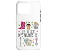 I Just Freaking Love Gardening for Garden Mom and Plant Lady Coque pour iPhone 16 Pro
