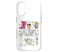 I Just Freaking Love Gardening for Garden Mom and Plant Lady Coque pour iPhone 17