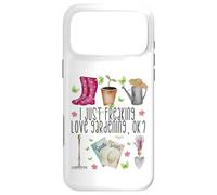 I Just Freaking Love Gardening for Garden Mom and Plant Lady Coque pour iPhone 17 Pro Max