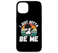 I Just Gotta be me Mignon Pingouin Amoureux Dabbing Pingouin Amusant Coque pour iPhone 13