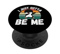 I Just Gotta be me Mignon Pingouin Amoureux Dabbing Pingouin Amusant PopSockets PopGrip Adhésif