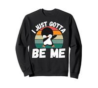 I Just Gotta be me Mignon Pingouin Amoureux Dabbing Pingouin Amusant Sweatshirt