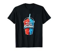 I Just Love Slushies Cool Fun Summer Slushy Drink Slushie T-Shirt