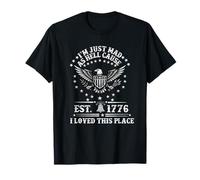 I Just Mad As Hell Cause I Love This Place 1776 4 Juillet T-Shirt