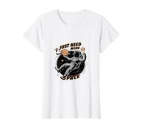 I Just Need More Space Astronaute and Planets T-Shirt Graphique avec Valeur