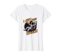 I Just Need Space Astronaute Floating Among Stars T-Shirt Graphique avec Valeur