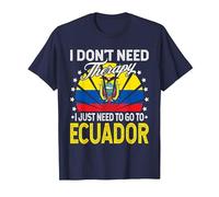 I Just Need to Go to Ecuador - Funny Ecuador Vacation T-Shirt, Homme, Bleu Marine, 5XL